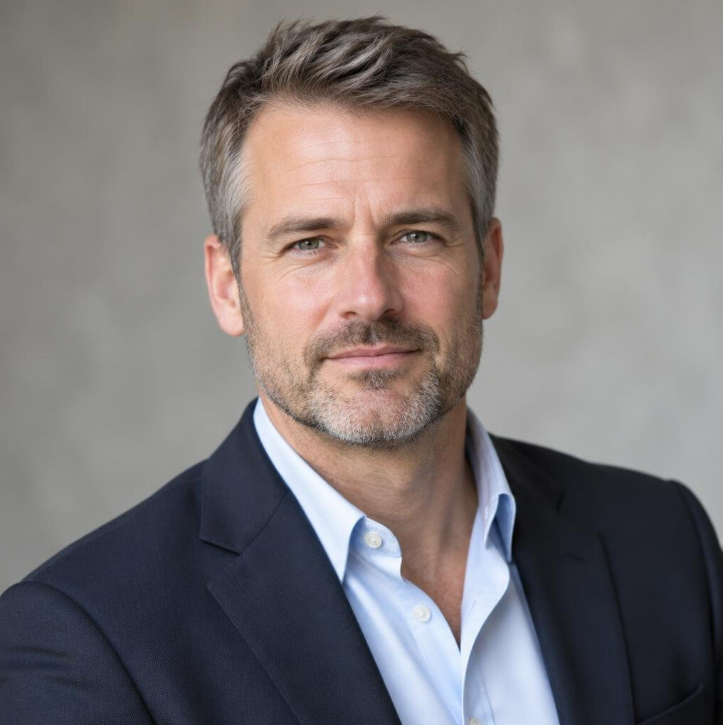 Portrait of a confident man in a suit jacket